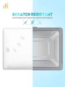 D8 Laptop Case, PC+TPU Air Cushion Protective Shell, Cute Laptop Cover For Women, Lightweight Thin Protective Sleeve, Anti-Scratch Anti-Fingerprint, Transparent Matte Clear Shell, Fashionable Personalized Skin, Compatible With MacBook Air 13 13.6 Inch, M1M2M3 - View 7