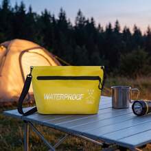 Waterproof Outdoor Crossbody Bag With Adjustable Shoulder Strap, Zipper Travel Storage Pouch For Camping, Hiking, Fishing And Beach - Multicolor - View 6