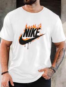Men's Pure Cotton Short Sleeve T-Shirt Casual Summer Breathable Regular Fit St. Patrick's Day  Daily Basic Tee - 白色 - 查看 6