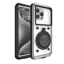 Funda impermeable universal de 6.9 pulgadas para teléfono, compatible con pantalla táctil, soporte integrado, a prueba de golpes y caídas, se adapta a todos los teléfonos inteligentes, regalo ideal para entusiastas de deportes acuáticos - Multicolor - Ver 14