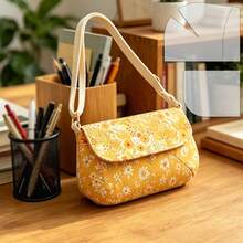 2pcs/Set Lovely Shoulder Bag Sewing Templates, DIY Fresh & Vivid Color Crossbody & Handbag Quilting Stencils, Durable Transparent PET Templates, Cutting Stencils For Quilting, Patchwork Pattern Drawing & Handicrafts, Craft Tools For Sewing Lovers - Classic - View 5