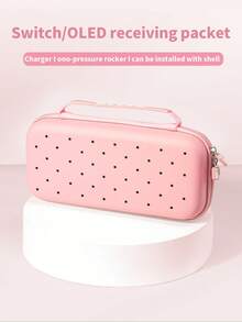 1pc Cute Polka Dot & Star Pattern Protective Case, Compatible With Switch 2nd Gen (2025), Compatible With Switch NS/Switch OLED, Switch 2 Game Console Accessory, Storage Bag, Switch Protective Case, Romantic Gift Compatible With Switch Players - Multicolor - View 18