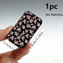 علبة كبريت بتصميم رقعات زهرية عتيقة مع بطانية منزلق، صندوق تخزين إكسسوارات صغير، (الأعواد غير مشمولة) أضف سحرًا فريدًا إلى أغراضك الصغيرة، علبة كبريت بنمط أنيق وفاخر، هدية مثالية للأحباء، عيد الهالوين، عيد الميلاد، العطلات، هدية عيد ميلاد - متعدد الألوان - مشاهدة 11