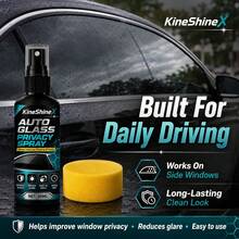 30ml Car Glass Privacy Spray, Reduces External Visibility And Protects Privacy. Anti-Glare Fast-Film For Car Windows. Provides Interior Protection And Modification Service For Car Owners. Car Window Privacy Protection Spray Product - Black - View 8