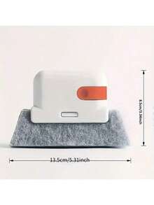 1pc Window Gap Cleaning Brush, Window Track Cleaning Brush, Blind Corner Window Strip Brush, Grey - One Size Fits All - View 5