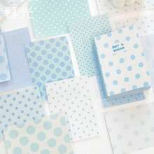 Frosted Polka Dot Series Round Dot Memo Pad 200 Sheets Style Polka Dot Planner Background Decoration Message Paper - one-size - View 4