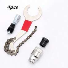 1 Set Perlengkapan Perbaikan Sepeda Gunung untuk Melepas Crankset, Termasuk Alat Penarik Lengan Crank dan Alat Bottom Bracket - MultiWarna - View 9