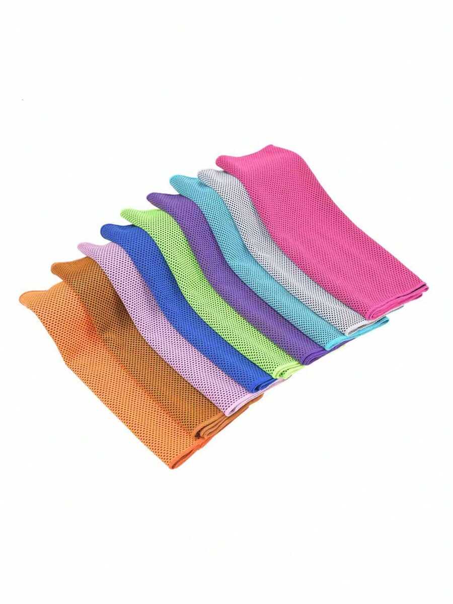 25*75(CM) Quick Cooling Sports Towel, Fast Evaporation Cooling Towel, Suitable For Gym, Running, Camping, Yoga, Soft Breathable Quick Cooling Towel, Suitable For Outdoor Exercise - Multicolor - View 1