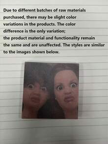 3/1pc Funny Disgusting Expression Doll Face Memo Pad, Creative Quirky High-Quality Paper Square 50 Sheets Tear-Off, Daily Plan Memo Notepad, Sticky Notes, Memo Paper, Memo Pad, Colorful Sticky Notes, Transparent Sticky Notes, Tear-Off Sticky Notes, Self-Adhesive Memo, Index Tabs, Label Stickers, Divider Tabs, Bookmark Stickers, Note Pads, Message Notes, Memo Stickers - Fun for Two - View 11