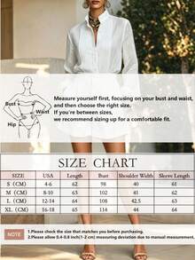 Elegant White Autumn 2 Pieces Set, Summer Fashion Long Sleeve Button Shirt With Pocket Shorts Outfit, Business Casual, Office, Back To School Outfit - White - View 8