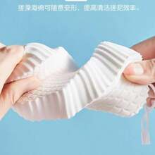 沐浴海綿去角質身體刷洗球 洗澡海綿 皮膚刷 洗澡毛巾 去角質護膚洗澡刷工具 - 多色 - 查看 11