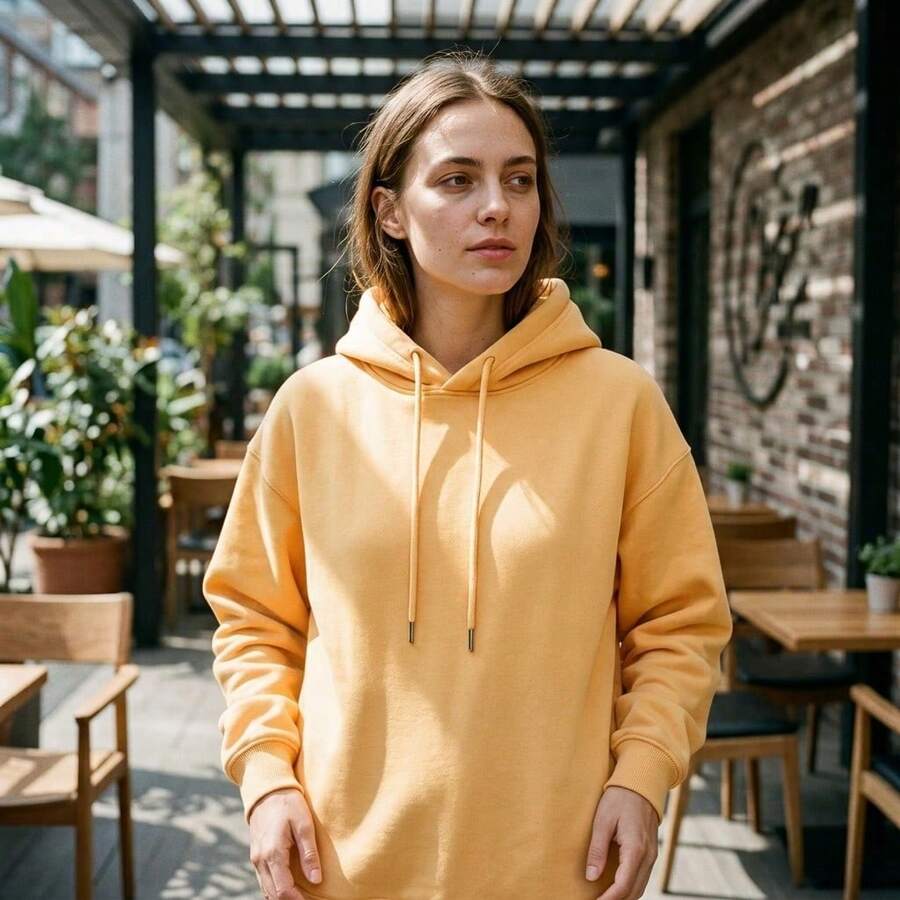 Women Sweatshirts & Hoodies - 紅棕色 - 查看 1