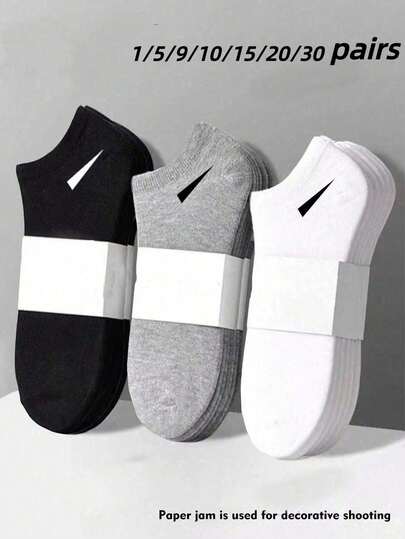 15 Pasang Kaos Kaki Unisex Nyaman, Lembut, Bernapas, Antibakteri dengan Lapisan Rajutan - Hadiah Hari Ibu, Cocok untuk Pria dan Wanita, Bernapas, Tahan Bau, Elastis, Lembut, Desain Warna Polos yang Modis, Cocok untuk Musim Semi, Musim Panas, Musim Gugur, Musim Dingin, Kasual Sehari-hari, Bepergian, dan Aktivitas Yoga