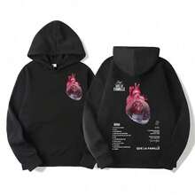 Women Sweatshirts & Hoodies - Q09936-黑色 - 查看 1
