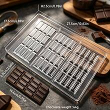 Square Chocolate Mold, Hard Plastic Candy Mold, Chocolate Size 2.8x2.8x1.5cm - QLfangkuai - View 14