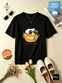 Women T-Shirts - 黑色 - 查看 2