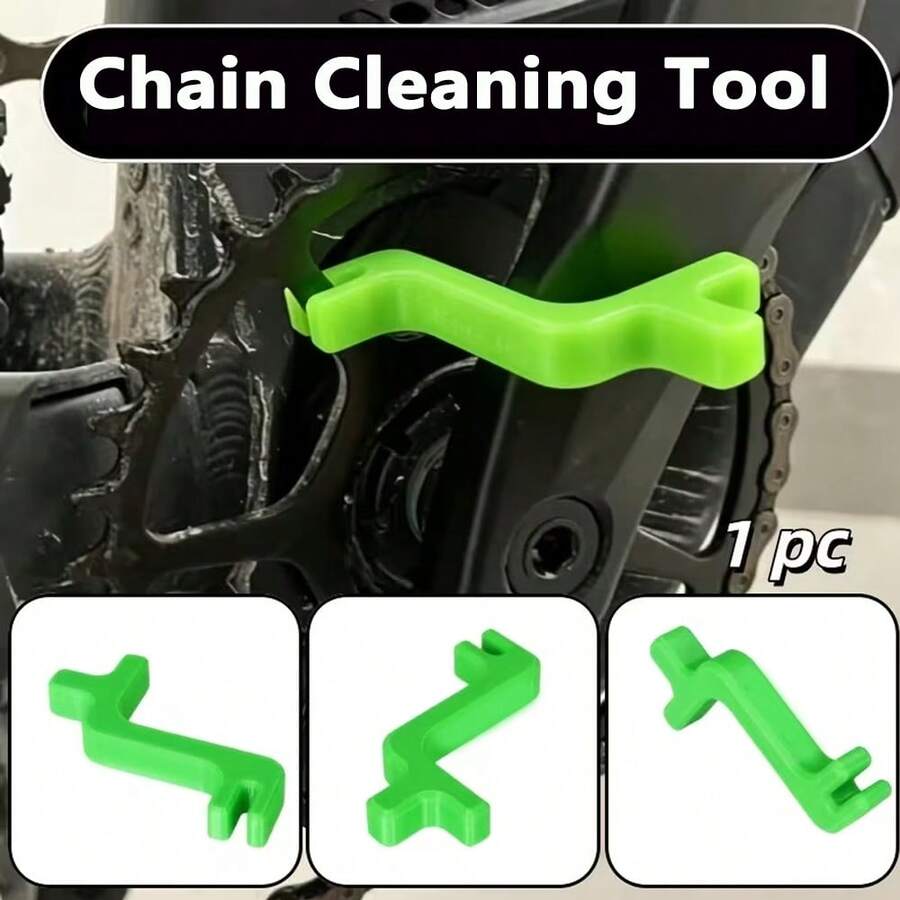 1pc Electric Bicycle Chain Tool, Suitable For Gen 4 Portable Electric Bicycle, Chain Maintenance Tool, Perfect For Chain Cleaning And Lubrication, Convenient And Easy To Use, Cycling Accessory - Multicolor - View 1