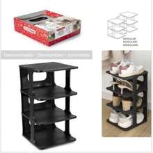Shoe Cabinet Shoe Rack Door Simple 4-Layer Home Use Sturdy Narrow Small Entry Special Price Storage God Tool Assembly - View 1