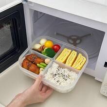 Bento Box Adult, Microwavable Divided PP Lunch Box With Lid, Leak-Proof Salad Container For Lunch, Cute Japanese Bento Box For School Student, Small Lunch Containers With Lids, Fruit Containers For Lunch Box - Multicolor - View 8
