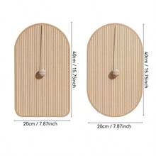 2pcs Set (Cat Scratching Board + Hanging Ball) Sisal Cat Scratching Pad - Ergonomic Design For Sofa Resting, Exercise And Scratching - Durable Faux Sisal Material - Perfect Cat Gift, Cat Scratching Pad, Pet Furniture Accessory, Modern Pet Accessory, Durable Pet Item - one-size - View 10