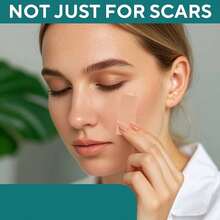 10/20/30/40pcs Silicone Scar Sheets, Silicone Scar Pads, Suitable For All Skin Types, Scar Gel Tape Patches, Reusable Silicone Scar Strips, Professional Use (1.6"X 6") - View 6
