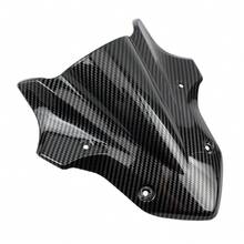 PowerMotor Motorcycle Front Spoiler Fairing Windscreen Windshield Wind Deflector Black Accessories For Kawasaki Z900 2017 2018 2019 ABS Plastic Supernaked Accessories - A - View 9