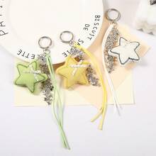 Creative Lace Bow, Ribbon, Keychain, Text Tag, Heart Pendant, Fashionable And Versatile Bag Pendant, Wholesale - Multicolor - View 1
