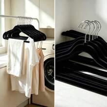 1pc Premium Non-Slip Thin Hanger, Sturdy Heavy Duty Coat & Suit Hanger, Durable Closet Hanger, Ideal Closet Accessory - Multicolor - View 4