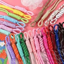 5/10 قطع مجموعة حبل نايلون ملون عشوائي متنوع DIY لصنع الأشياء اليدوية، مناسبة لصنع مواد سلسلة المفاتيح DIY، مواد تعليق الحقيبة الظهر، مواد إكسسوارات المجوهرات اليدوية، ديكور الزفاف، عيد الحب، هدية عيد الميلاد، إكسسوارات الأحذية، ديكور المنزل الخريفي - حبل مضفر ملون - مشاهدة 12
