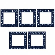 6/12/30PCS Diamond Painting Release Film 4x4 Inch 10cm Reusable Plastic Protective Frame Cover ,Drawing Bean Frame Film 6 Patterns - View 5