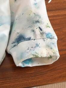 1 buah Sweatshirt Lengan Panjang Rajut Ringan Kasual Motif Tie-Dye Sepeda Motor untuk Anak Laki-laki, Cocok untuk Musim Semi dan Gugur - MultiWarna - View 5