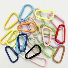 11/22/32pcs Aluminum Alloy Keychain Clips - Durable, Multi-Color Combination Suitable For Keys And Accessories, Lightweight And High-Quality Design, Secure Keyring | Colorful Keychain | Durable Clip, Bag Clip, Backpack Clip Connector. - Multicolor - View 3