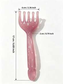 Head Massager Scalp Massage Comb, Ergonomic Resin Gua Sha Head Scratching Comb, Deep Relaxation Stress Relief, Five-Claw Gua Sha Massage Comb, Portable Handheld Resin Relaxation Tool, Suitable For Daily Use, Gift For Parents And Friends - Multicolor - View 10