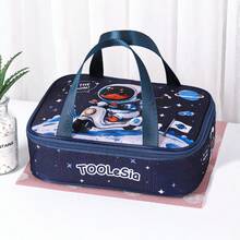 1pc Lunch Bag, Lunch Box Bag, Thermal Insulation Bag, Lunch Bag, Large Capacity, Cute Cartoon, Portable, Reusable, Durable Nylon Fabric, Thermal Insulation, Fresh-Keeping And Back-To-School Must Be Suitable For Students To Go To Work. - View 8