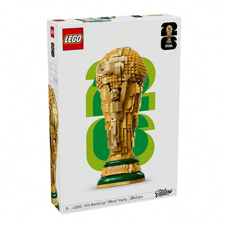 LEGO Building Blocks 43020 FIFA World Cup Trophy Building Blocks Collectible Display - Clear - View 1