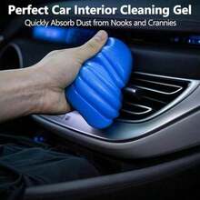 5pcs Clean Reusable Car Cleaning Gel, Universal Detailing Slime Dust Removal Putty, Multi-Purpose Cleaner For Car Vents, Keyboard, Camera, Home & Office Gaps, Auto Interior Detailing Tool Supplies, Practical Cleaning Kit, Great Gift For Men And Women - Multicolor - View 5
