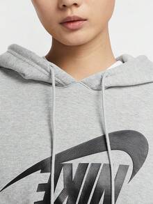Sweatshirt Pullover Pendek Wanita Nike Sportswear FV7778-063 - FV7778-063 - View 3