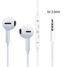 Wired Earphones Compatible With Iphone, USB-C Comfortable In-Ear Earbuds, Type-C Audio Headphones, 3.5mm Interface HiFi Stereo In-Ear Wired Earphones With Microphone And Call Controller, Noise Isolating - View 12