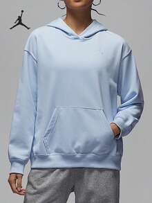Nike Authentic JORDAN Women's Loose Knit Sweatshirt Pullover HJ1347-407 - HJ1347-407 - View 1