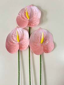 8/4/1pc Artificial Pink Bird Of Paradise Flower, Faux Bird Of Paradise, Plastic Long Stem Artificial Plant, Suitable For Party Home Vase Decoration, Wedding Table Arrangement, Indoor Decor, DIY Bouquet, Women's Gift - Light Pink - View 3