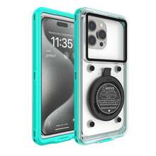 Funda impermeable universal de 6.9 pulgadas para teléfono, compatible con pantalla táctil, soporte integrado, a prueba de golpes y caídas, se adapta a todos los teléfonos inteligentes, regalo ideal para entusiastas de deportes acuáticos - Multicolor - Ver 13