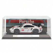 Porsche Bburago 1:43 911 RSR Mobil Balap Putih Model Die-Cast Paduan Logam Berkualitas Tinggi untuk Pajangan, Koleksi, dan Hadiah - MultiWarna - View 10