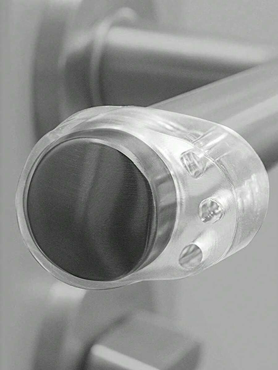 Pack Door Stopper Silicone Door Knob Cushion Wall Protection Door Knob Cushion Wall Furniture Protection - Clear - View 1