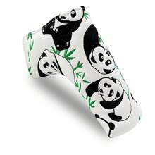 Sarung Kepala Stik Golf Panda Lucu, Sarung Putter Golf; Aksesori Golf; Bahan Tahan Lama Cocok Untuk Stik Golf Terbaik Anda - Putih - View 10
