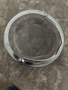 廚房水槽濾網,不鏽鋼網狀排水過濾器附手柄,防堵深籃食物殘渣收集器,通用型頭髮與殘渣攔截器,防鏽,易提起與清潔。廚房必需品。廚房。廚房 - 升級款 - 查看 8
