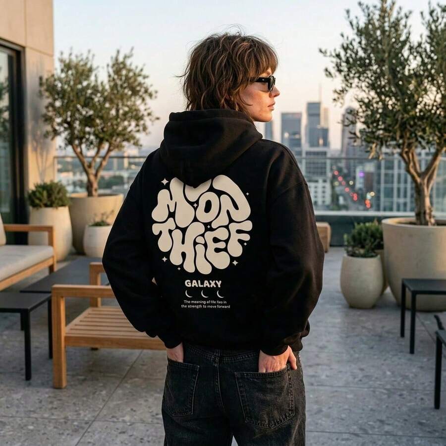 Women Sweatshirts & Hoodies - 黑色 - 查看 1