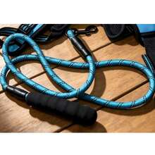1 Set Harness dan Tali Anjing, Harness Anti-Tarik Reflektif, Dengan Gesper Pelepas Cepat, Pegangan Tebal yang Nyaman, Tahan Lama, Cocok untuk Berjalan dan Melatih - Baby Blue - View 18