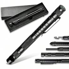 4-In-1 Tactical Pen, Men's Gift For Dad, Cool Men's Gadget, Screwdriver Multi-Tool, Compass, Bottle Opener, Whistle, Ink Refill - Tactical Pen - View 6
