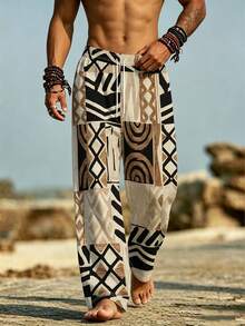 New Spring/Summer Men's Long Pants, American Retro Loose Straight Leg Casual Pants For Teenagers - Multicolor - View 2
