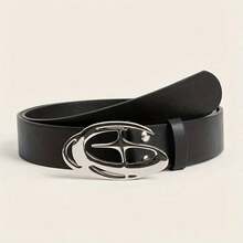 1pc American Y2K Fashion Rhinestone Unique Sequin Unisex PU Leather Belt, Suitable For Jeans, Suits, Casual Wear - Silver Sequin Party Belt - View 18